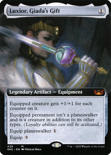 Luxior, Giada's Gift (SNC) (Foil) (Extended Art) (#439)