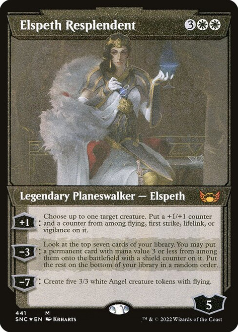 Elspeth Resplendent (SNC) (FoilEtched) (Showcase) (#441)