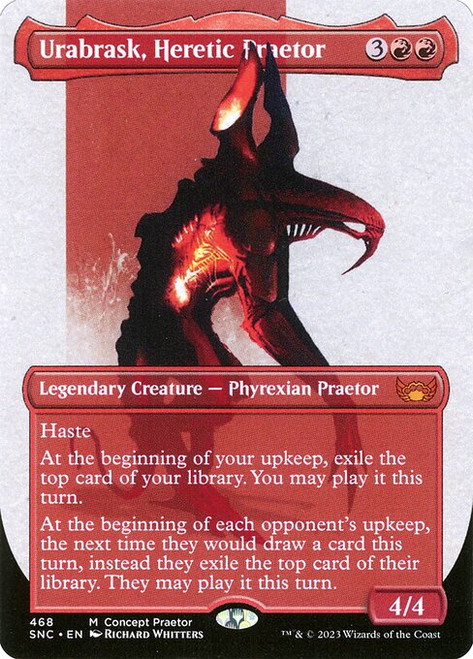 Urabrask, Heretic Praetor (SNC) (Full Art) (#468)