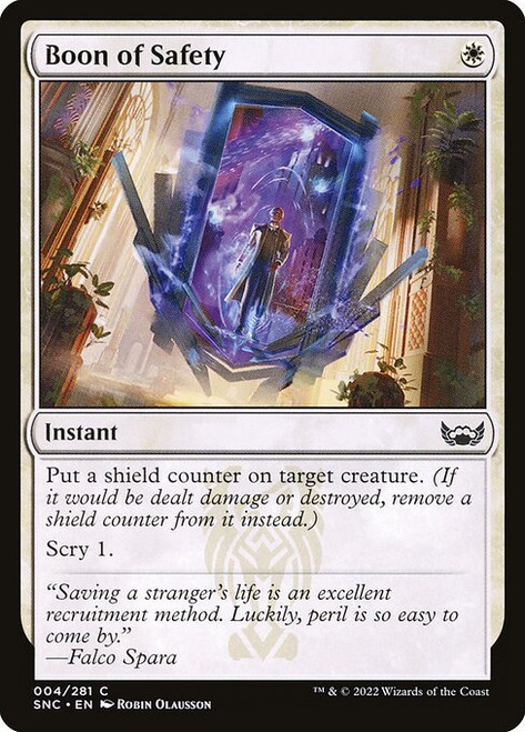 Boon of Safety (SNC) (Foil) (#4)