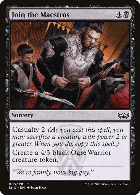 Join the Maestros (SNC) (Foil) (#85)