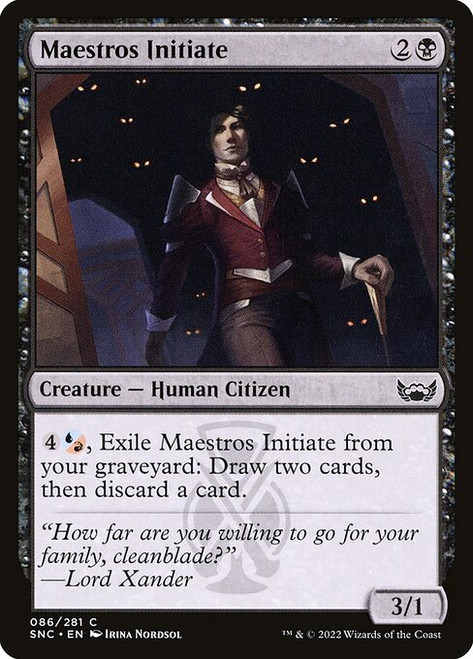 Maestros Initiate (SNC) (Foil) (#86)