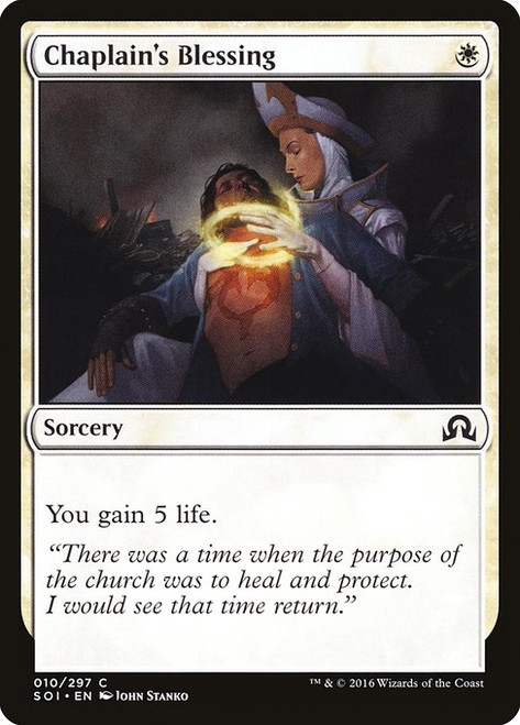 Chaplain's Blessing (SOI) (Foil) (#10)