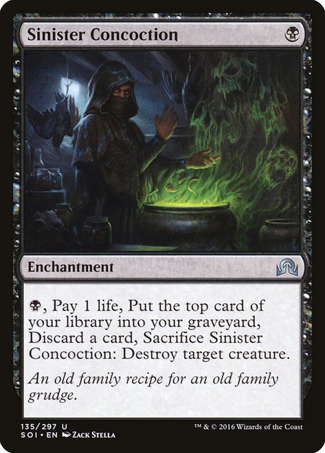 Sinister Concoction (SOI) (Foil) (#135)
