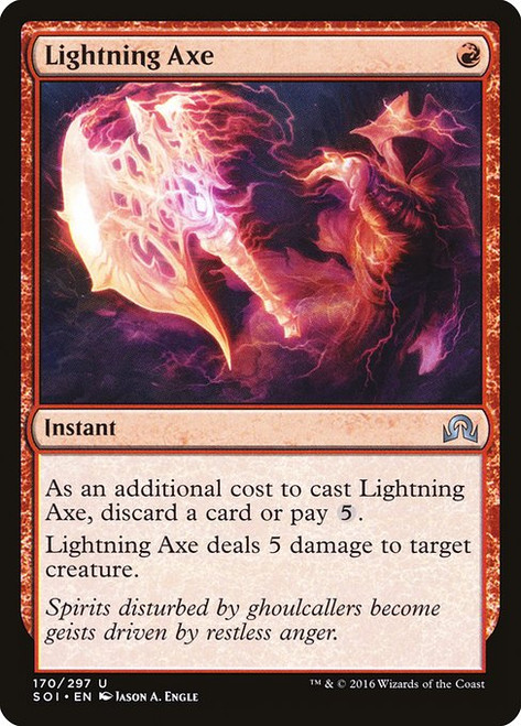 Lightning Axe (SOI) (Foil) (#170)