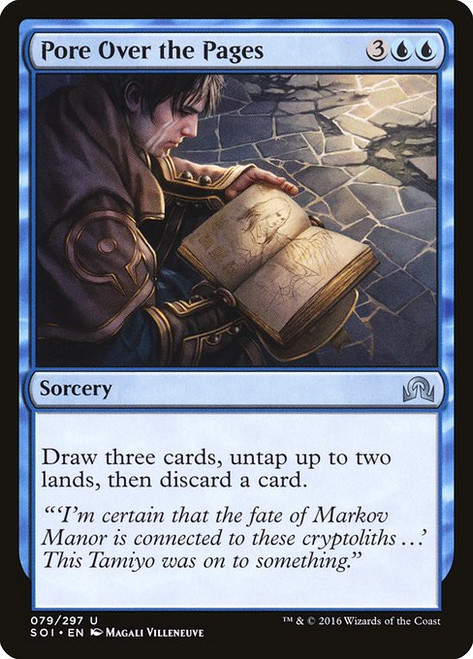 Pore Over the Pages (SOI) (Foil) (#79)