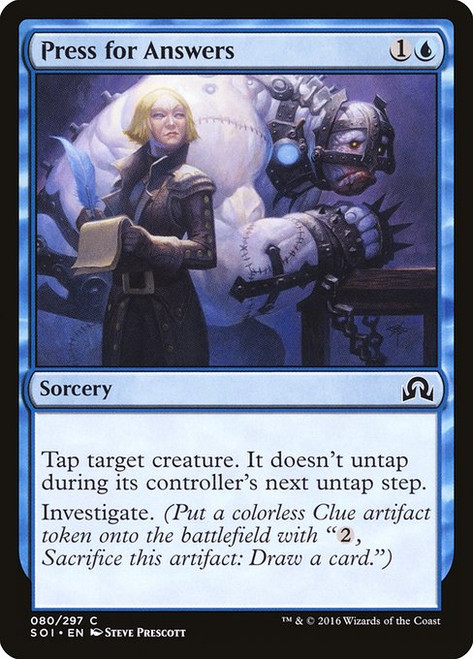 Press for Answers (SOI) (Foil) (#80)