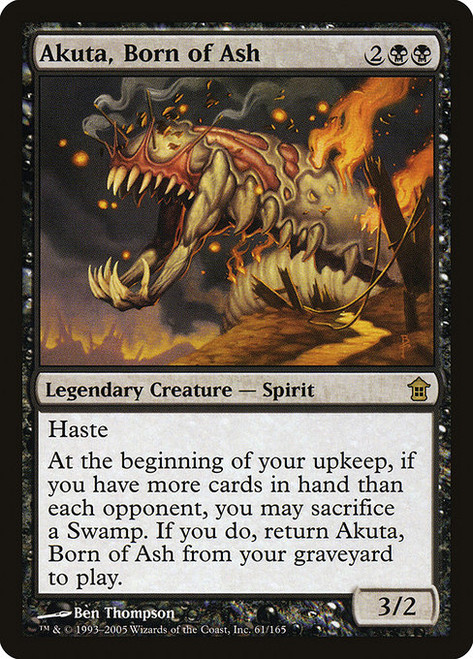 Akuta, Born of Ash (SOK) (Foil) (#61)