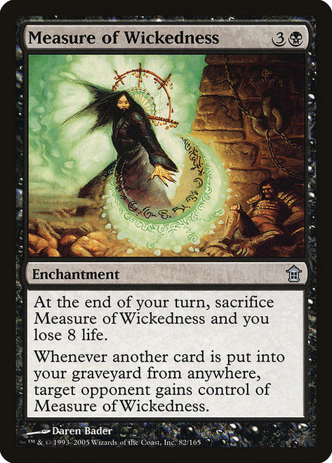 Measure of Wickedness (SOK) (Foil) (#82)