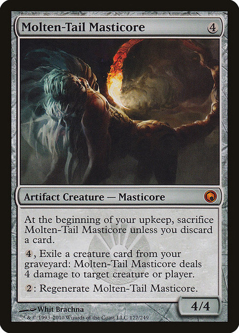 Molten-Tail Masticore (SOM) (Foil) (#177)