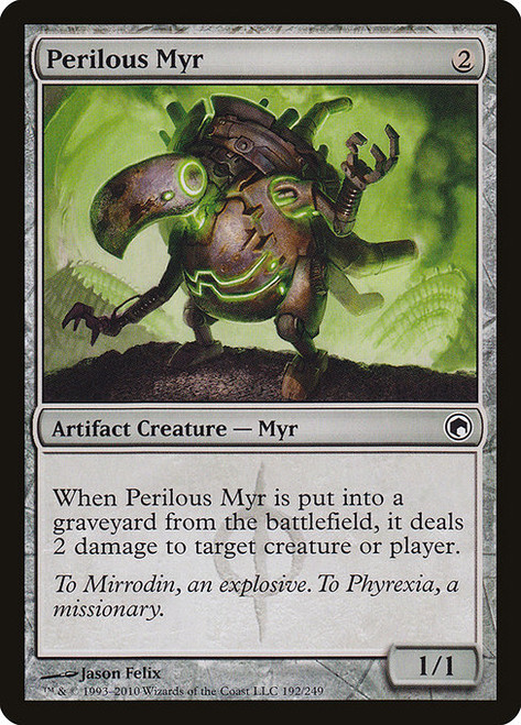 Perilous Myr (SOM) (Foil) (#192)