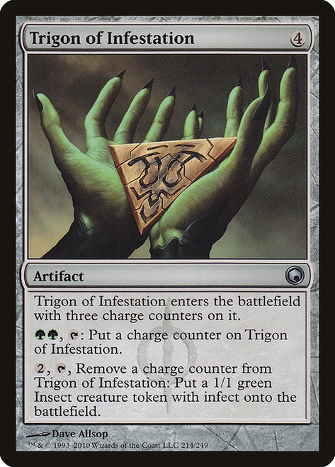 Trigon of Infestation (SOM) (Foil) (#214)