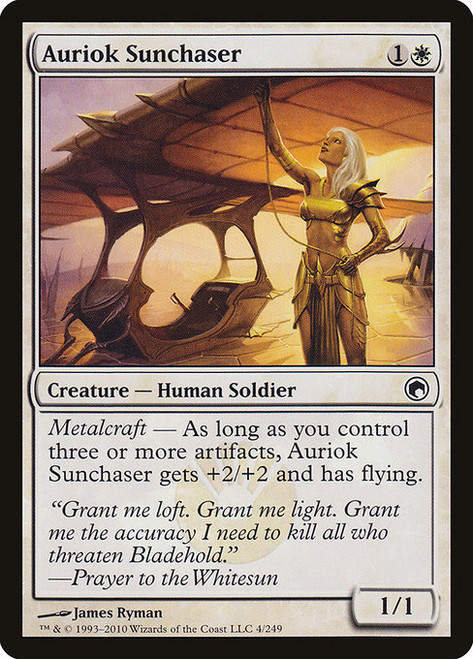 Auriok Sunchaser (SOM) (Foil) (#4)