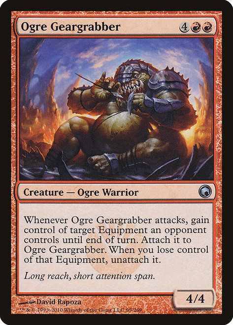 Ogre Geargrabber (SOM) (Foil) (#99)