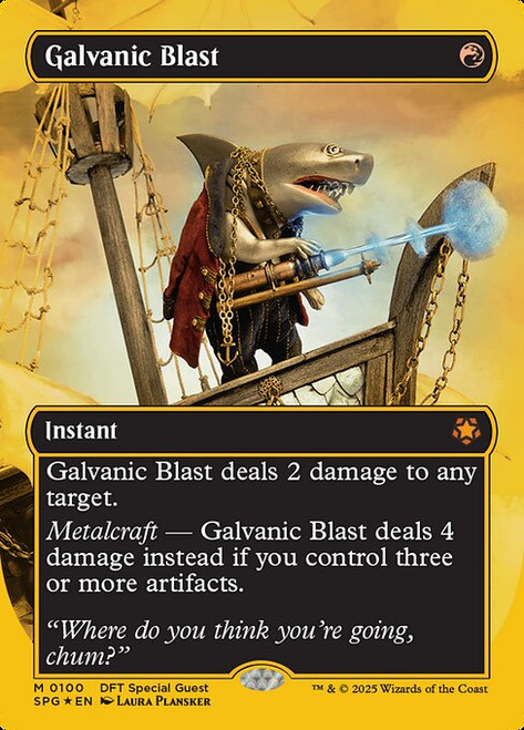 Galvanic Blast (SPG) (First Place Foil) (Borderless) (#100)
