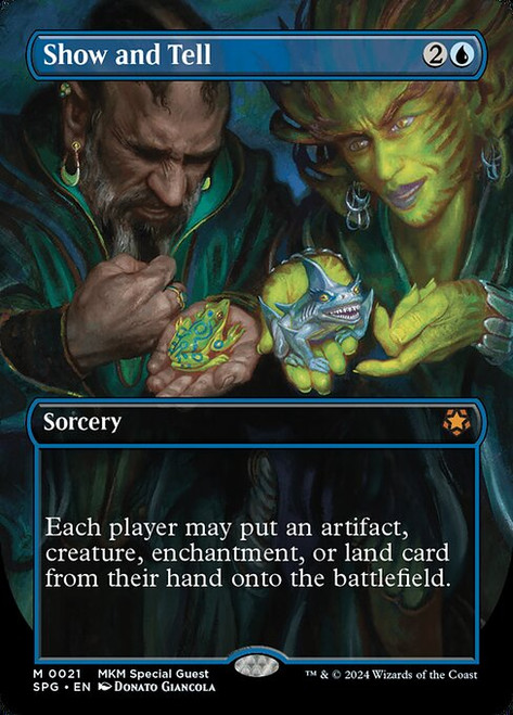 Show and Tell (SPG) (Foil) (Full Art) (#21)