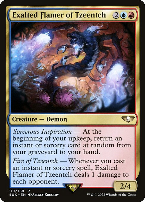 Exalted Flamer of Tzeentch (40K) (#119)