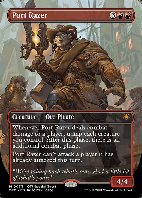 Port Razer (SPG) (Foil) (Full Art) (#33)