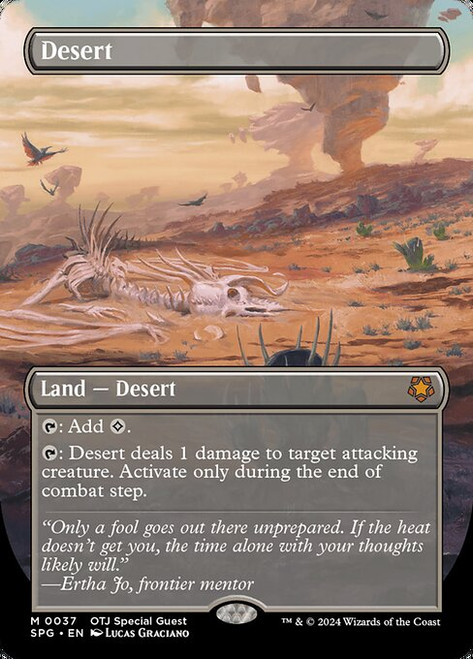 Desert (SPG) (Foil) (Full Art) (#37)