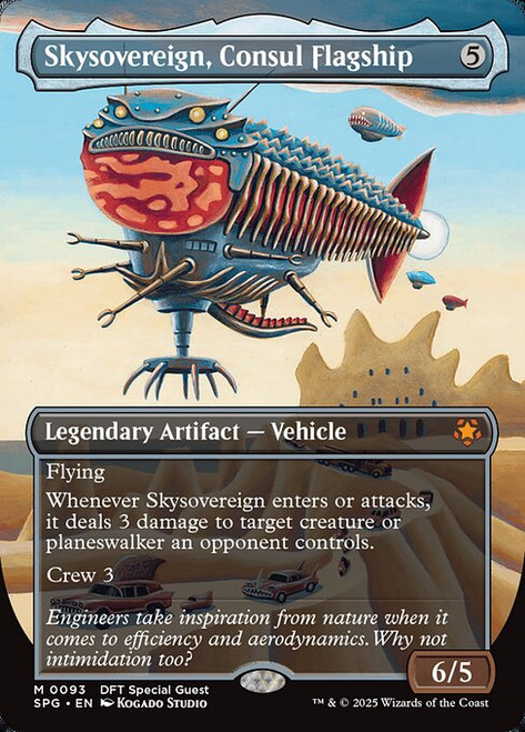 Skysovereign, Consul Flagship (SPG) (Foil) (Borderless) (#93)