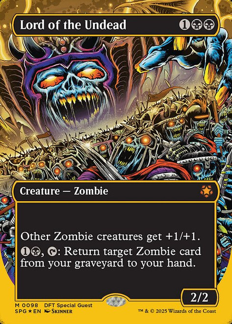 Lord of the Undead (SPG) (First Place Foil) (Borderless) (#98)