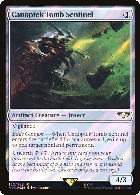 Canoptek Tomb Sentinel (40K) (SurgeFoil) (#152★)