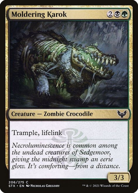 Moldering Karok (STX) (Foil) (#206)