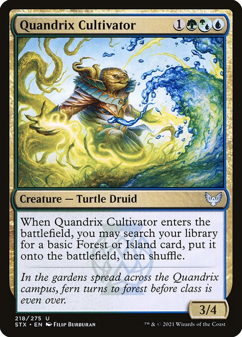Quandrix Cultivator (STX) (Foil) (#218)