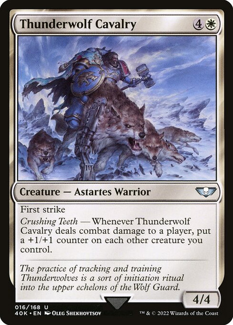 Thunderwolf Cavalry (40K) (#16)