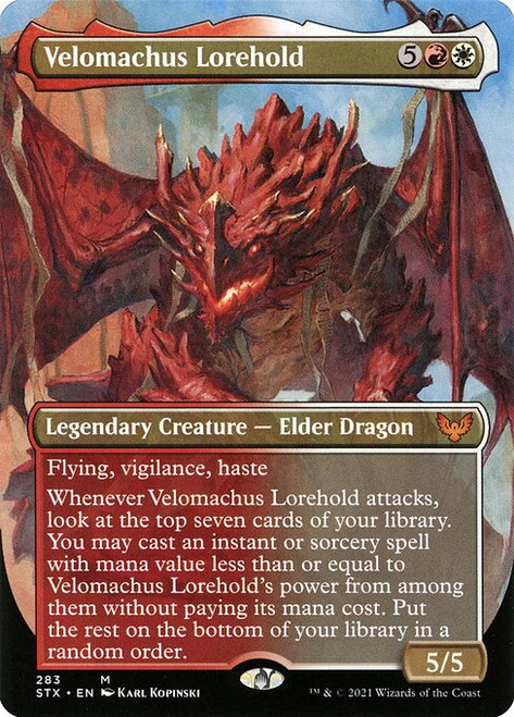 Velomachus Lorehold (STX) (Foil) (Borderless) (#283)
