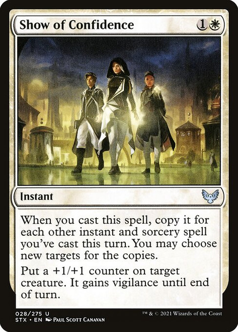 Show of Confidence (STX) (Foil) (#28)