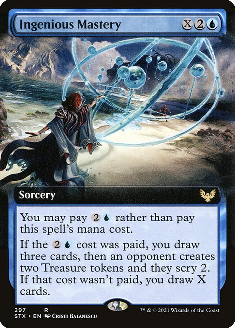 Ingenious Mastery (STX) (Foil) (Extended Art) (#297)