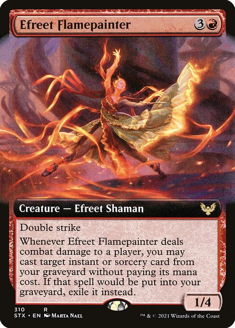 Efreet Flamepainter (STX) (Extended Art) (#310)