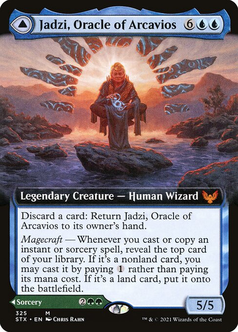 Jadzi, Oracle of Arcavios // Journey to the Oracle (STX) (Foil) (Extended Art) (#325)