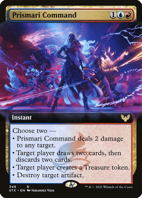 Prismari Command (STX) (Extended Art) (#348)