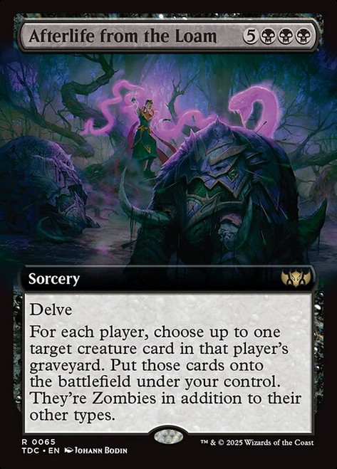 Afterlife from the Loam (TDC) (Extended Art) (#65)