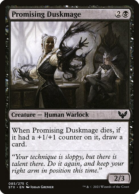 Promising Duskmage (STX) (Foil) (#85)