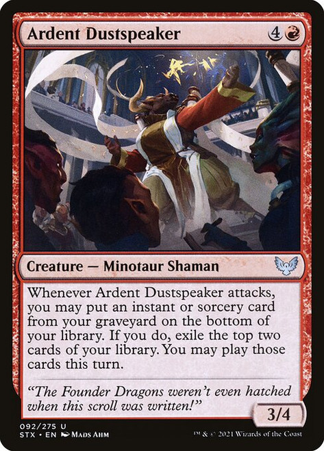Ardent Dustspeaker (STX) (Foil) (#92)