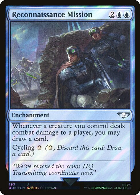 Reconnaissance Mission (40K) (SurgeFoil) (#193★)