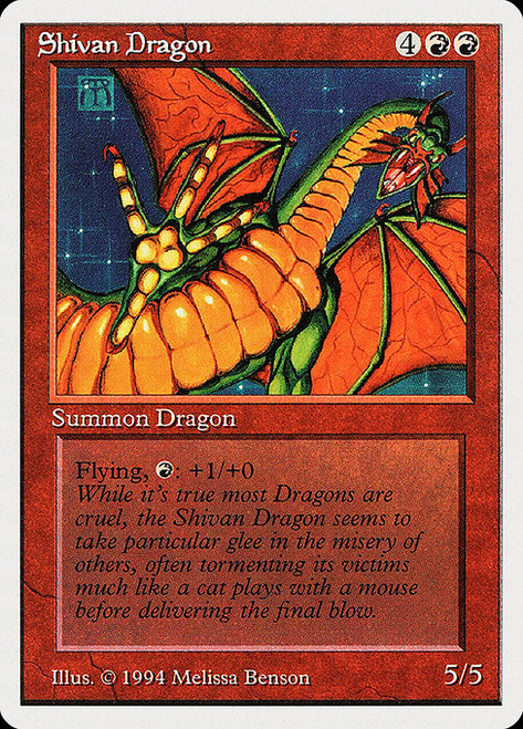 Shivan Dragon (SUM) (#177)