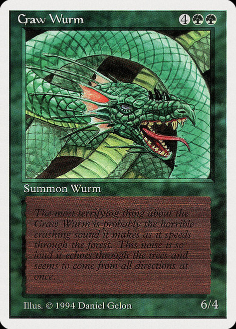 Craw Wurm (SUM) (#190)