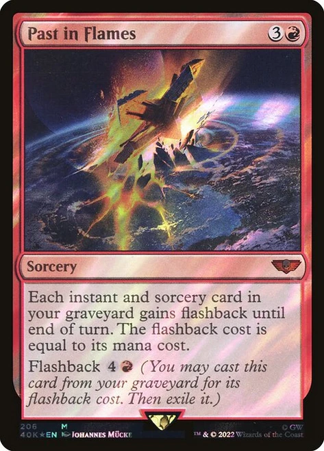 Past in Flames (40K) (SurgeFoil) (#206★)
