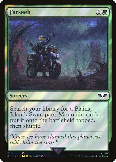 Farseek (40K) (SurgeFoil) (#214★)