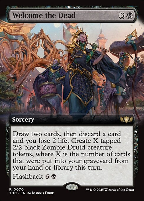 Welcome the Dead (TDC) (Extended Art) (#70)
