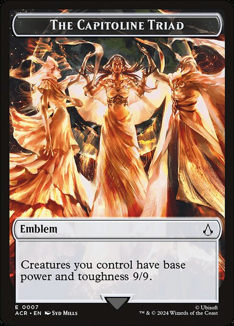 The Capitoline Triad Emblem (TACR) (Foil) (#7)