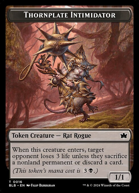 Thornplate Intimidator (TBLB) (#16)