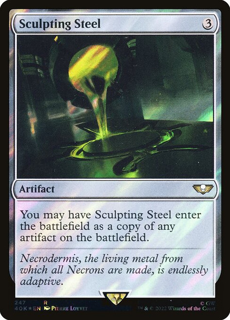 Sculpting Steel (40K) (SurgeFoil) (#247★)