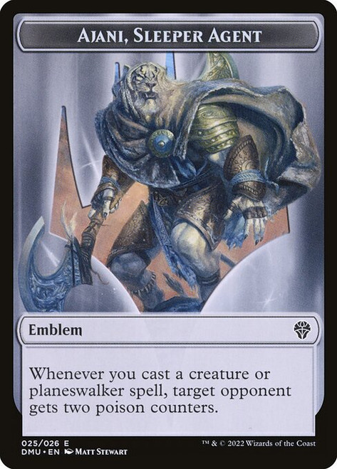 Ajani, Sleeper Agent Emblem (TDMU) (#25)