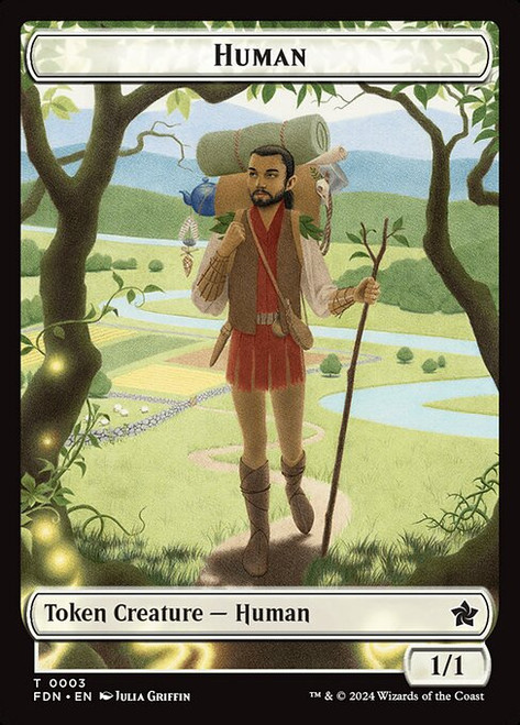 Human (TFDN) (Foil) (#3)