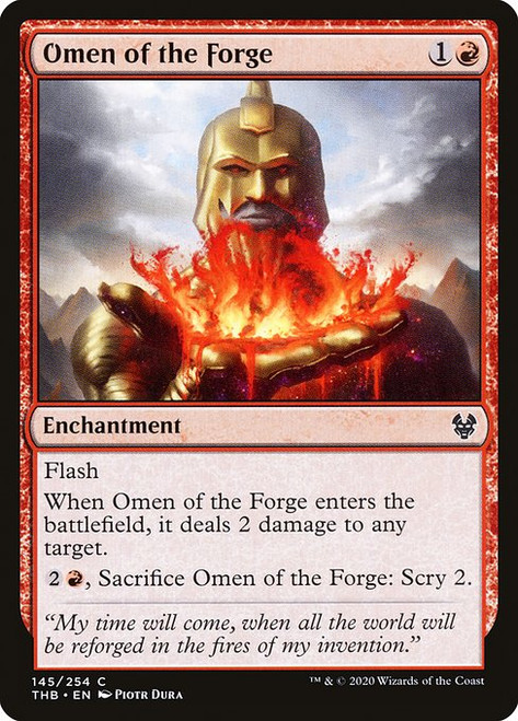 Omen of the Forge (THB) (Foil) (#145)